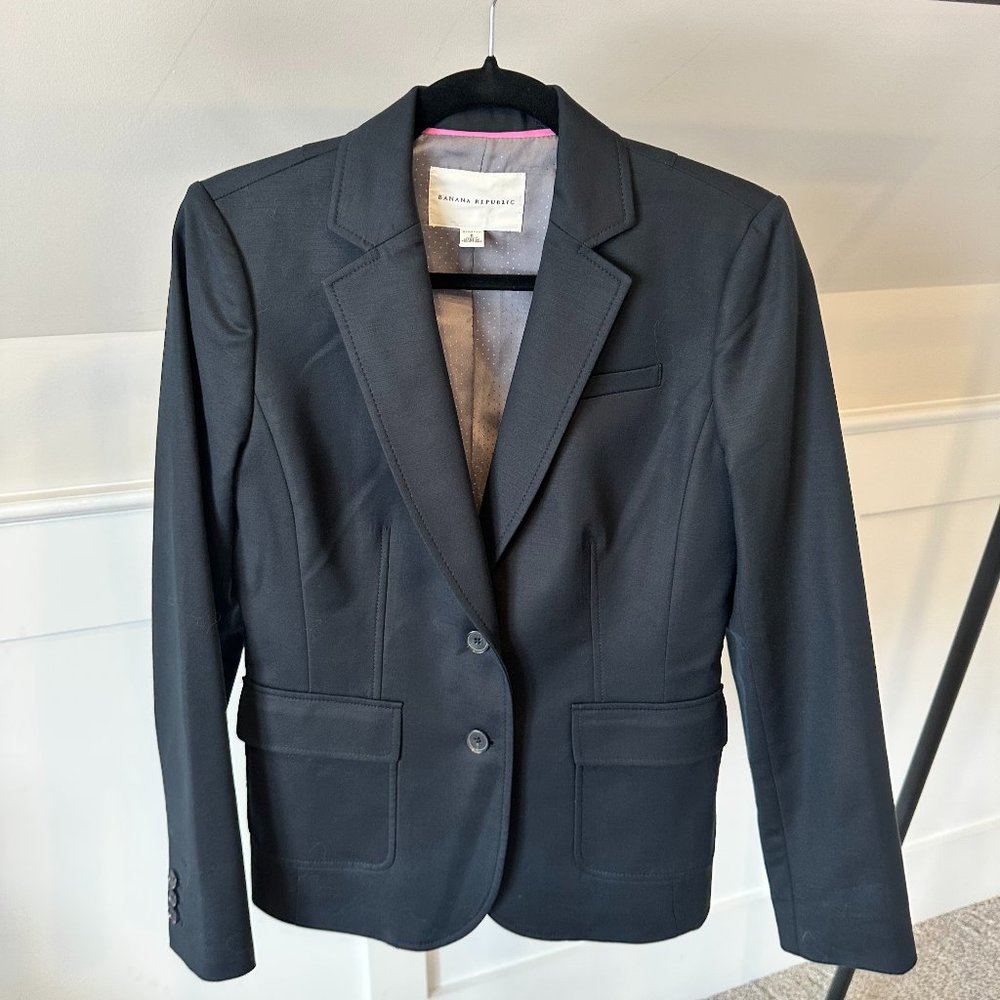 Black Blazer Banana Republic